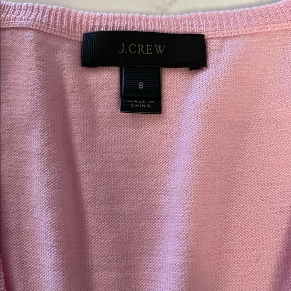 J. Crew pink wool sweater size S - Picture 3 of 7